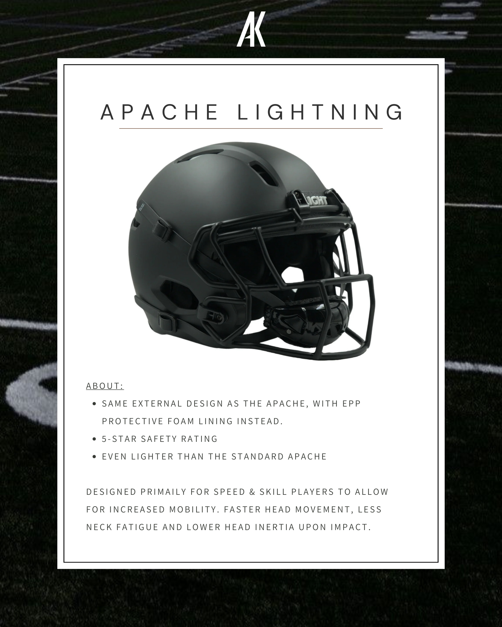Apache Lightning (Adult/Varsity)