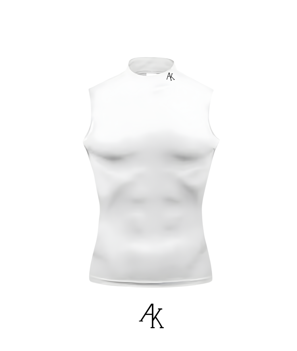 AK Turtleneck Compression Sleeveless Singlet