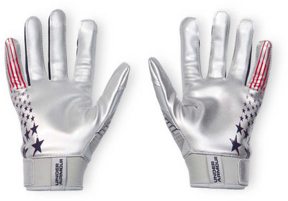 UA Youth F9 Nitro Novelty Football Gloves (Youth)