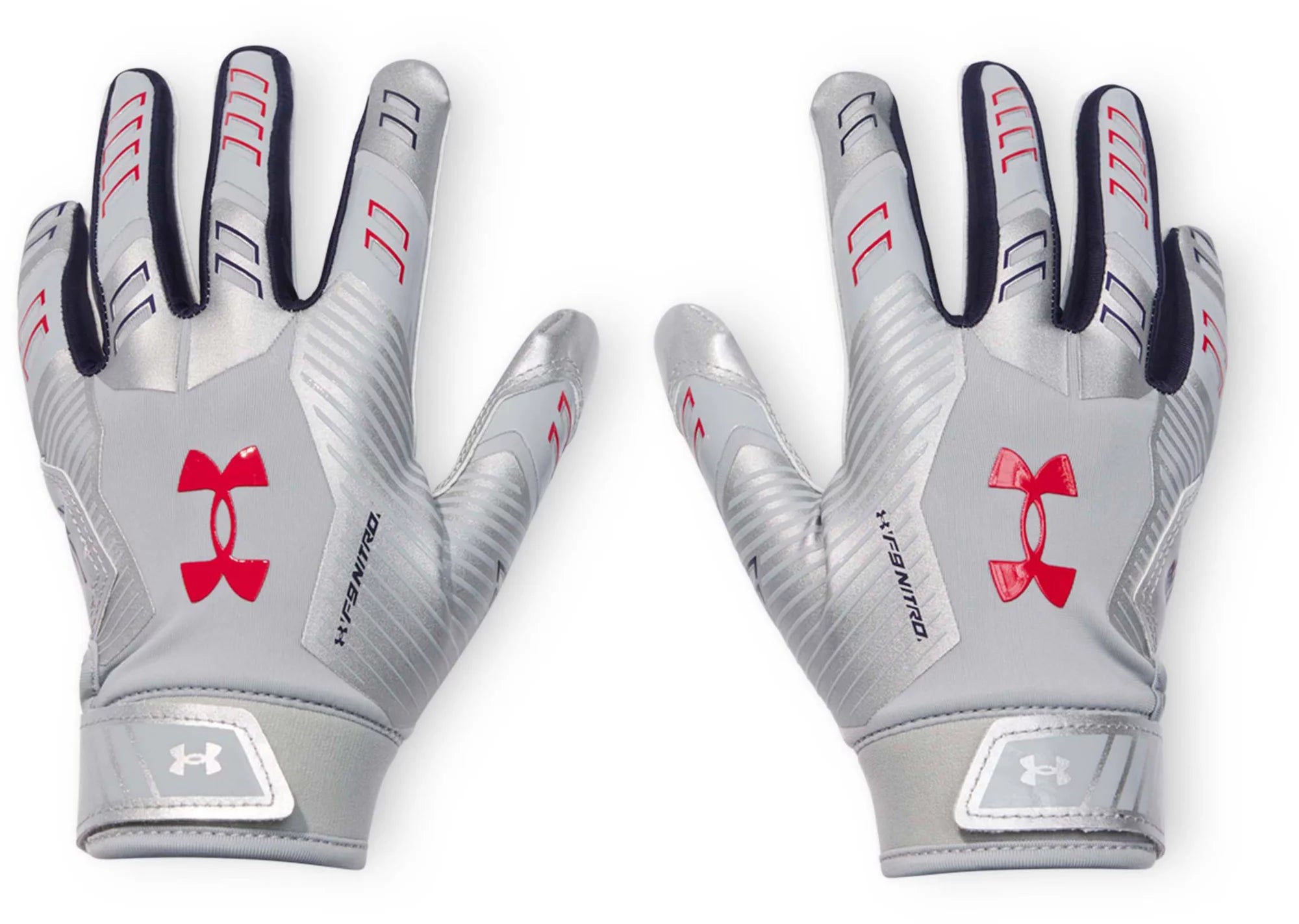 UA Youth F9 Nitro Novelty Football Gloves (Youth)