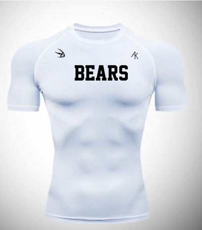 Logan Bears Short Sleeve Compression Shirt