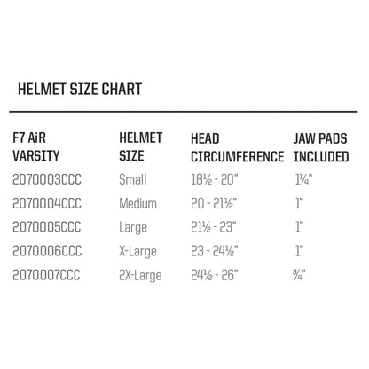 Schutt F7 Air